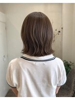 ロッカ(ROCCA)&nbsp;透明感ブラウン外ハネボブ