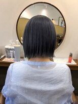 ルトワ(Lutowa)&nbsp;ダークパープル/ナチュラルショート/夏のヘアアレンジ/東広島