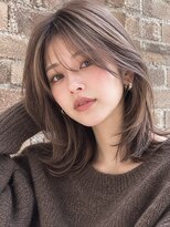 ティンク 港南台 (Tink) くびれレイヤー×アッシュブラウンハイライト