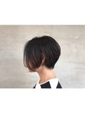 立体感ショート