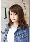 *IU*大人フェミニン×パーマ