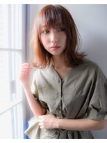 ソワン ド ブランシュ ライフ 八戸ノ里店(Soin de Blanche LIFE) 鎖骨ミディヘアスタイル×アッシュグレーカラー◎30代40代50代