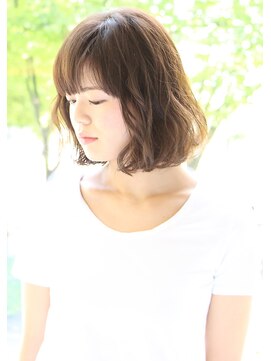 ソッリーソ ヘア(sorriso hair) 【sorriso hair桜山】 30代40代◎ヴェールウェーブグレージュ