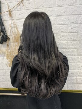 アンククロス 表参道(ANKH CROSS) オリーブグレーエクステ80枚スタイル