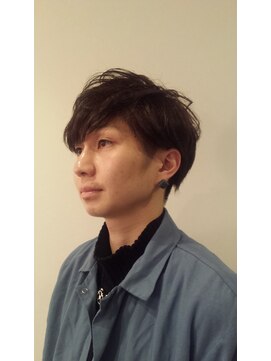 オッジヘアー(Oggi hair) メンズスタイル　分け目なし