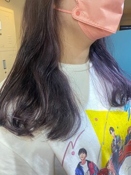 キサイ バズ(kisai BUZZ) kisaiBUZZ*鈴木映美 インナーカラー×パープル