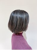 ホワイトグレージュ×コントラストハイライト