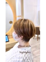 ヘアアンドフェイス サクラインターナショナル(hair&face sakura international) 丸みショートヘア