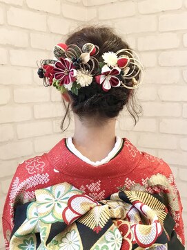 アヴァン(avant) 〈avant〉可愛い編み込みアレンジ