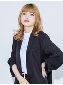 ★20代30代40代◎小顔カット薄めバングウルフレイヤー