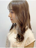 韓国巻き!ベージュカラー