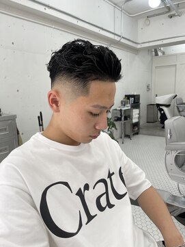 ウェルネス(Wellness) オールバックパーマ