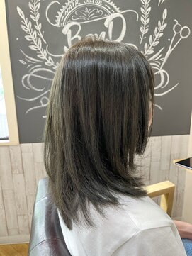 ビー オン ディー ヘア 池袋(BonD hair) オリーブグレージュ【池袋/髪質改善/ハイライト】
