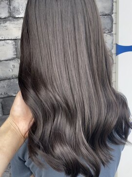ライズ バイ レボ 柏店(RISE by REVO) 大人かわいい/レイヤーロング/グレーベージュ/前髪パーマ/柏