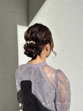 ジュエ ヘアー デザイン(Jue hair design) お呼ばれヘアセット