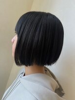 ヘアーデザイン ラクーナ(hair design La cuna) 前下がりボブ/黒髪ボブ/ミニボブ/大人可愛い/小顔/20代30代40代