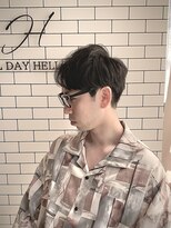 オールデイハローズ 京都駅前店(ALL DAY HELLO`S)&nbsp;３０代大人カジュアルモテショート【京都駅】ビジネスパーマ
