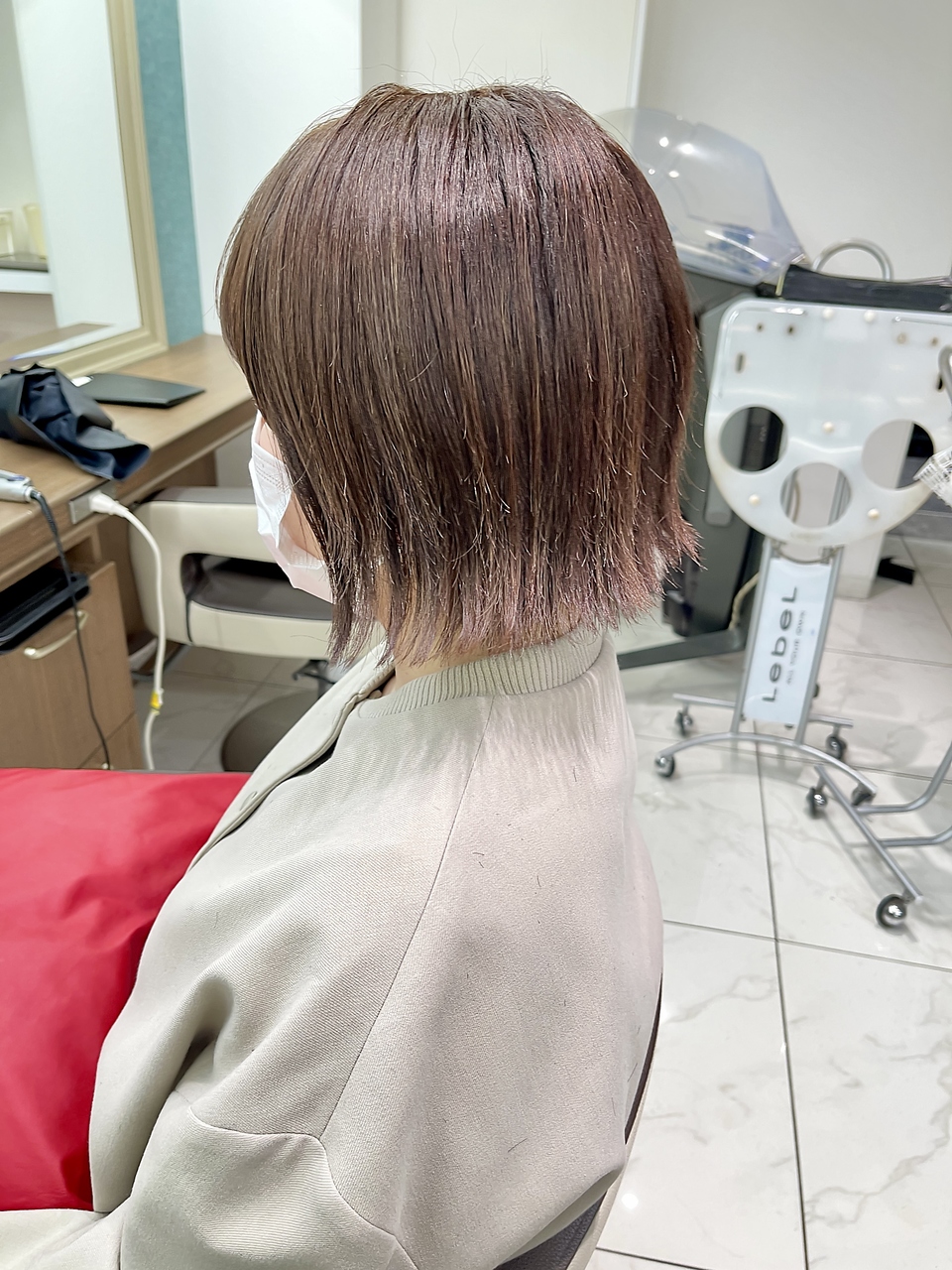 ショートからパツっとボブ