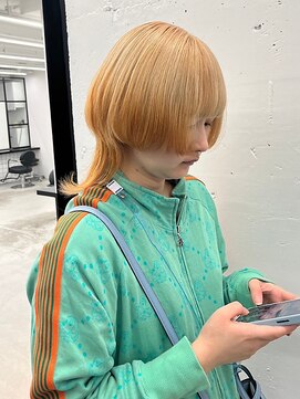 ジルスタジオ(JILL STUDIO) JILL STUDIO ウルフマッシュ/ハイトーンベージュ