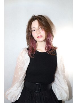 ビークール 新札幌店(Be COOL) 顔周りの色遊び