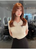 レッドブラウン*美髪*韓国ヘア*髪質改善【Zina北千住】