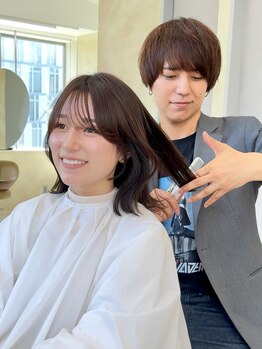 エニウム(ENIUM)の写真/【伏見15秒】ENIUMは人気のマンツーマンサロンです。パサパサ、癖毛、白髪、髪質などの悩みにお答えします!