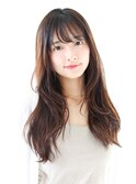 [河原塚七海]軽さと抜け感がお洒落なハイレイヤーロングヘア