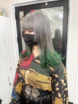 いろあそび 八王子 グレー×グリーン