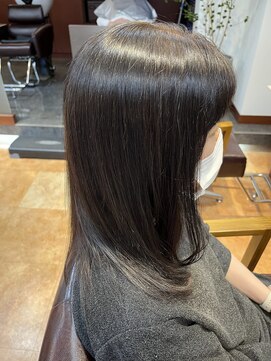 ヘアモーヴ チャンプス 南流山店 ポイントストレートカット