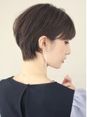 くびれショート大人美人ショート前下がりショートショートヘア