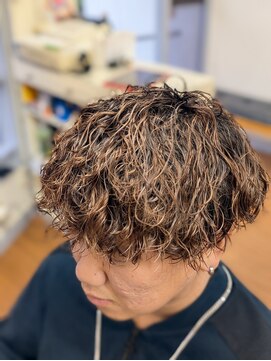 しみず和衛の店 スパイラルパーマ