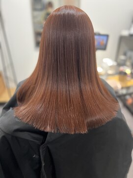 ヴィジュアリスト(VISUALIST) ブリーチなしオレンジカラー