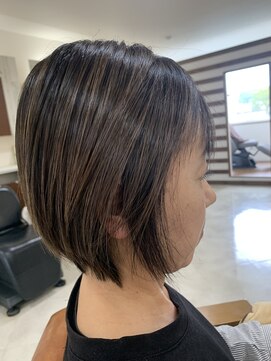 ヘアー グリース(hair GREASE) 襟足スッキリボブ