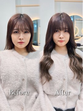 ラピス 福岡天神店(Lapis) チョコレートブラウン×エクステ80枚