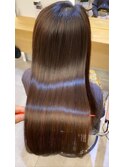 髪質改善*ロングレイヤーグレーベージュ*美髪【Zina船橋】