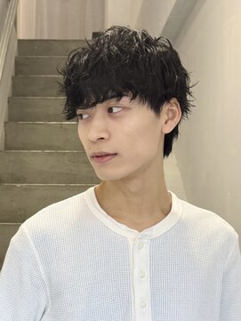 クロト(Clotho) 波巻き/スパイラルパーマツイストスパイラルメンズカットウルフ