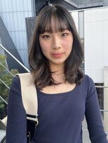 ナループロア ルームー(Nalu pu loa ROOMOO)&nbsp;ミディアムレイヤーカット/レイヤーカット/海外風