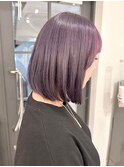 ブリーチカラーバイオレットアッシュ