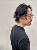 乾かすだけでキマる髪/メンズウェーブパーマヘア