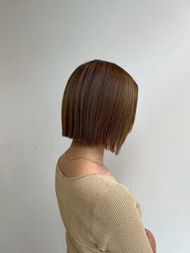 アフェクト チャーム マーチ(affect Charm/MARCH) ウルフカットくびれヘアアプリコットオレンジハイライトカラー