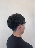 メンズマッシュ　ニュアンスパーマ