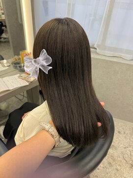 ボタン ハカタ(VOTAN hakata) 博多美容室/オリーブグレージュ/ワンカラー