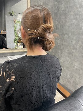 グラック(glac) 結婚式/お呼ばれヘア/カチモリヘアー