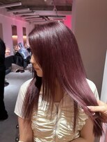 ダズリングディア(Dazzling Deer)&nbsp;ピンクベージュ/ピンクラベンダー/ロング/ストレート/レイヤー