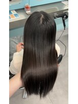 ノー バイ イオエ 西梅田(no. by ioe)&nbsp;ブリーチなしカラー/髪質改善/ミルクティーベージュ/小顔へア