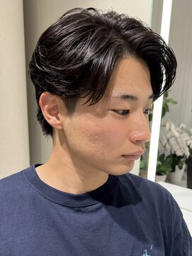 ベル 桑名(BHEL) 三重桑名ニュアンスパーマフェザーパーマ緩めセンターパートヘア