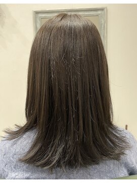 透明感◎ くすみベージュカラー