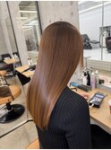 Ribbon Straight×艶感美容液care【表参道/縮毛矯正】