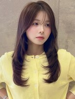 グランド(GRAND) ベビーバング/ブラウンアッシュ/レイヤーカット【平島】