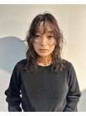 柔らかさを引き出すパーマスタイル